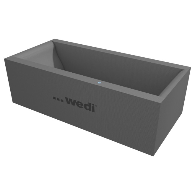 Wedi Sanbath Wave Tileable Bathtub